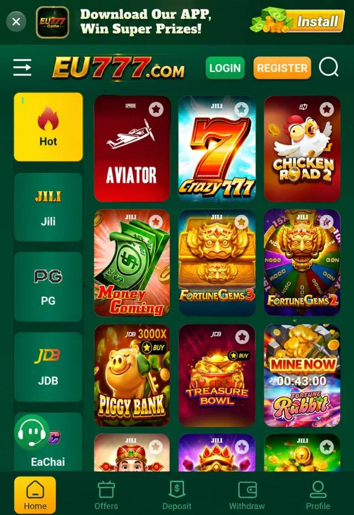 Eu777 Game Download