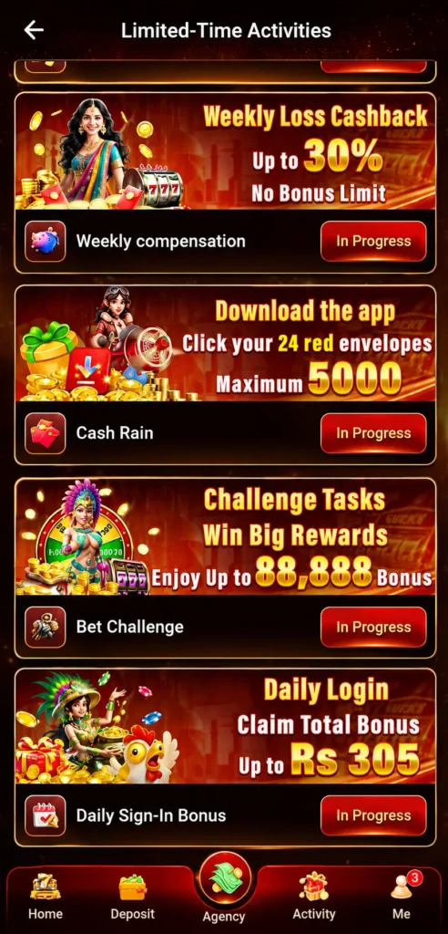 Lucky Spin Bonuses