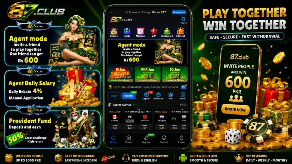 87 Club Game Earning App